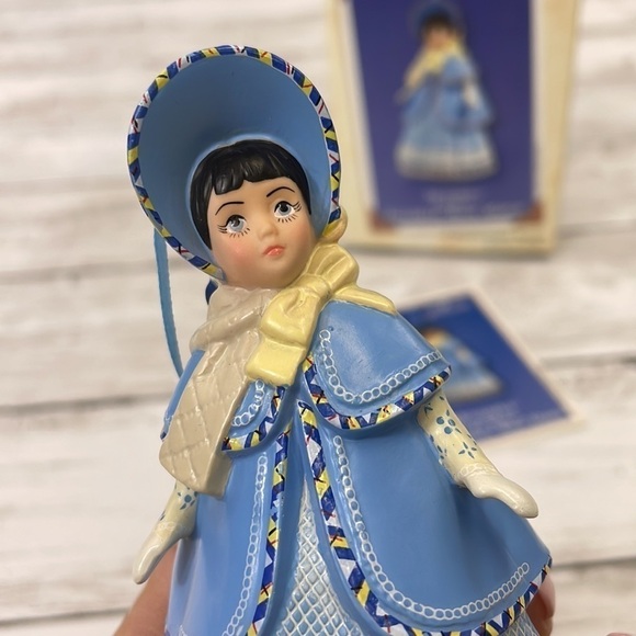 HALLMARK MADAME ALEXANDER “Elizabeth “Beth” March 2003 Christmas Ornament - Picture 1 of 8